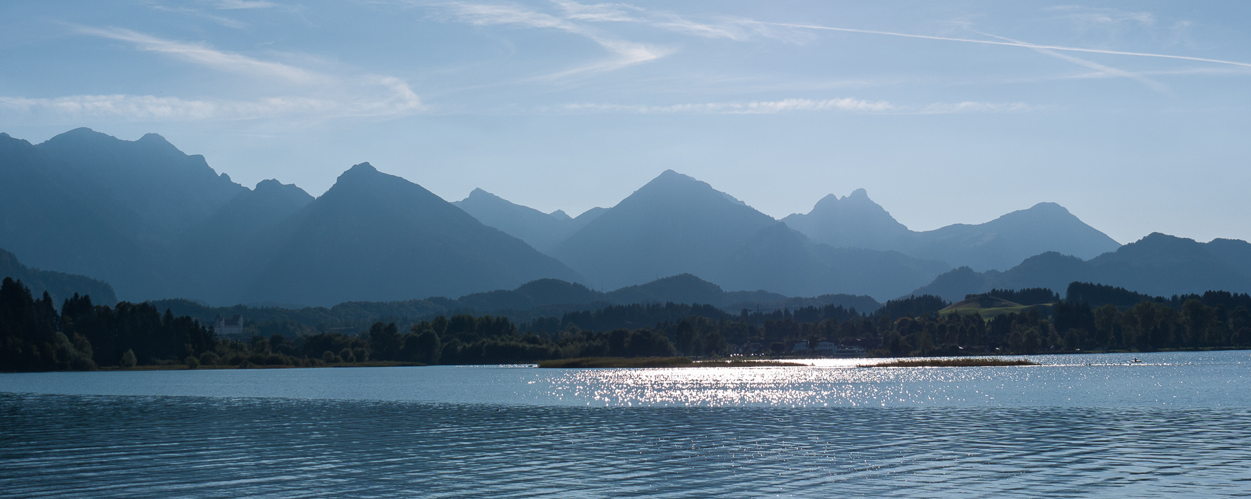 Forchensee mit Bergen