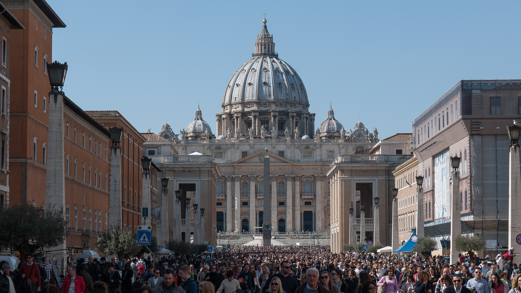 Rom San Pietro Sonntag