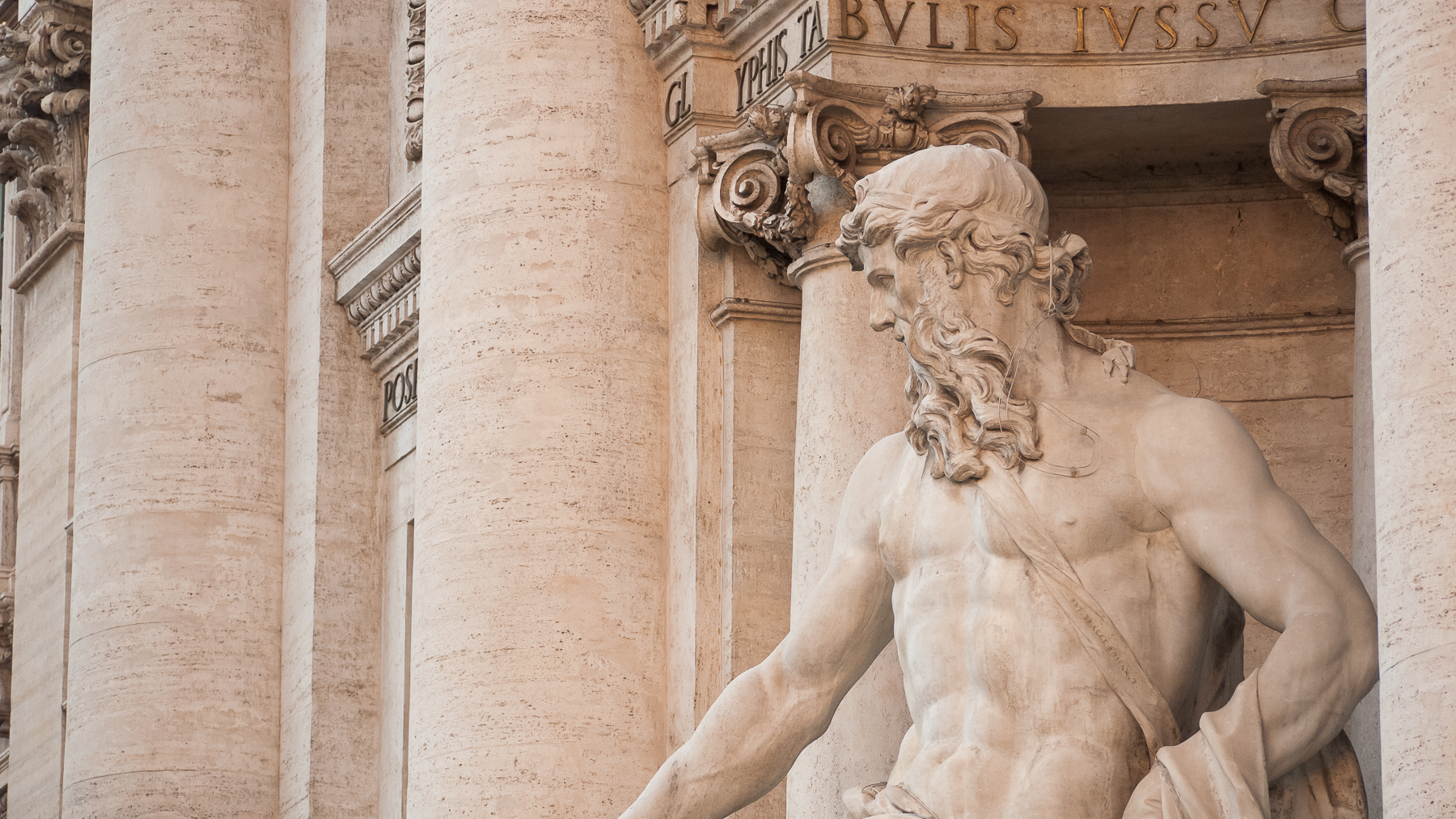 Skulptur Fontana di Trevi