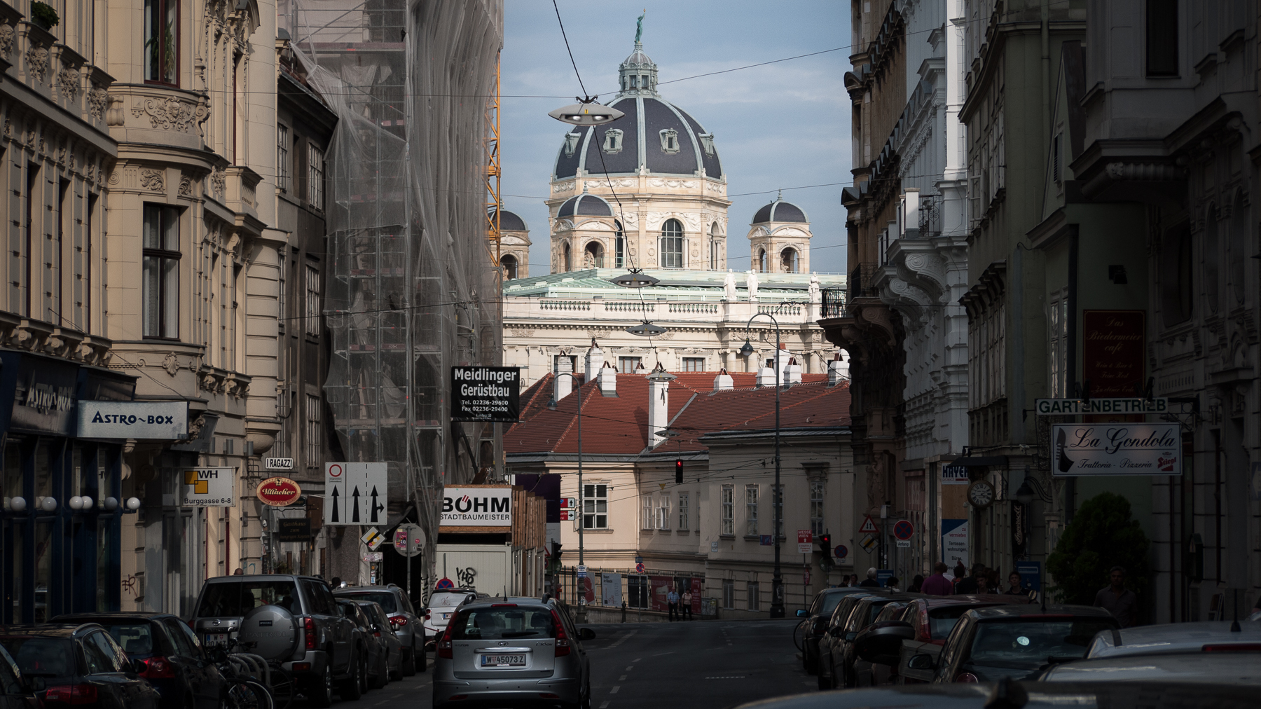 Wien Strassenansicht